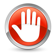 kein Zutritt - Button
