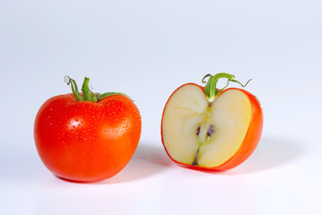Apfel-Tomate