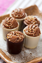Chocolate pralines