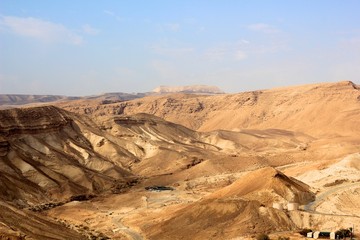 Fototapeta na wymiar Masada w Izraelu / Światowego Dziedzictwa UNESCO