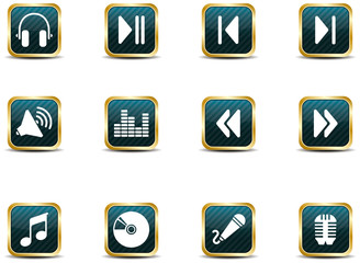 App style music icons