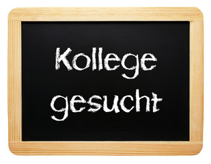 Obraz premium Kollege oder Mitarbeiter gesucht