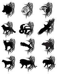 animals tattoo