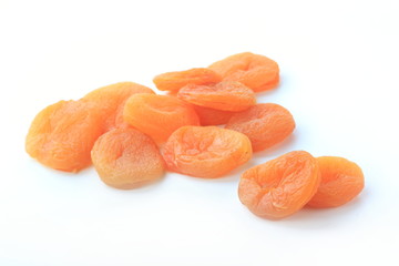 Healthy food. Dried apricots
