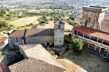 Monterrei castle in Verin, Spain