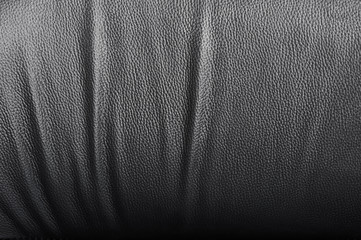 Fototapeta premium Black leather texture