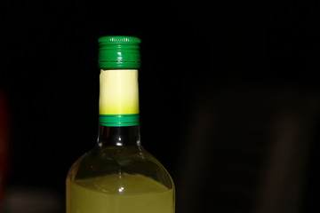 bouteille d'alcool