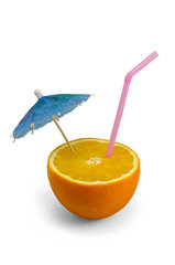 Orange juice coctail