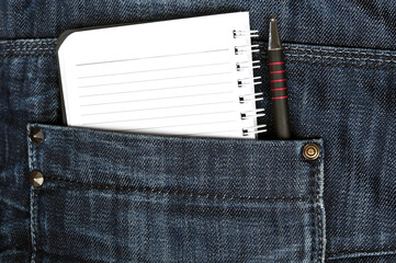 Jeans pocket