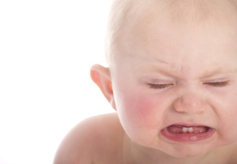 Crying baby boy