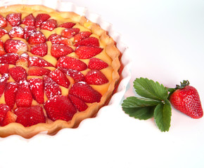 tarte aux fraises