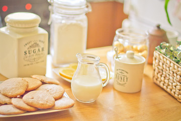 Coffee-time in the morning