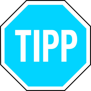 TIPP - Variante STOP-Zeichen