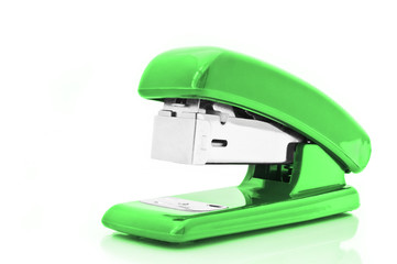Green stapler