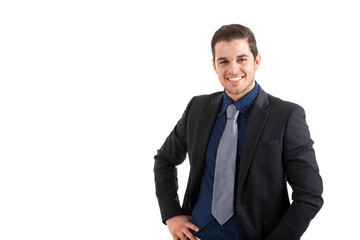 Handsome businessman