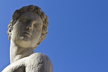 Dettaglio di statua di Piazza Pretoria - Palermo