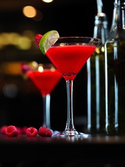 raspberry cocktail