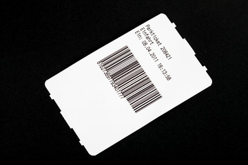Parkticket