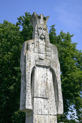 Fototapeta premium statue in park