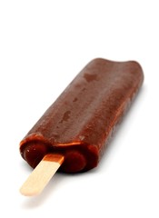 Vanilla ice lolly