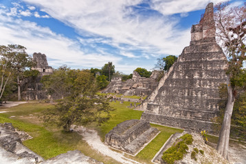 Mayan ruins of Tikal in Guatemala