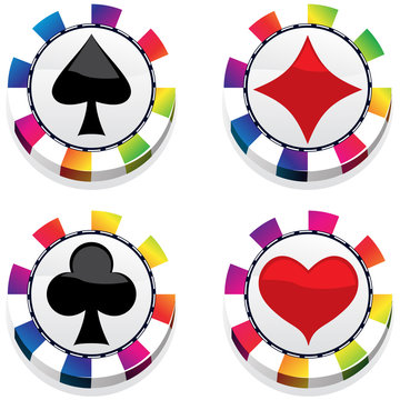 rainbow casino chips
