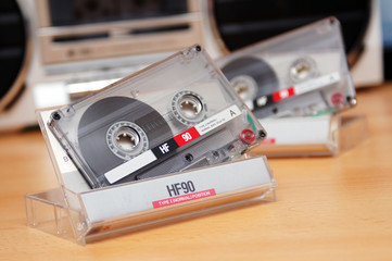 musik cassette radio recorder