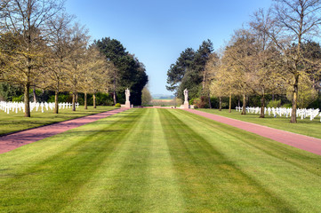 Cimeti&egrave;re am&eacute;ricain - colleville-sur-mer - HDR