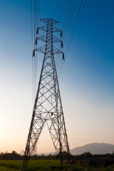 High-voltage towers