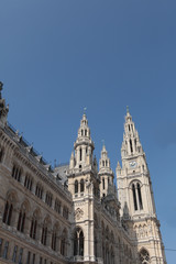 Fototapeta na wymiar Rathaus, Vienne