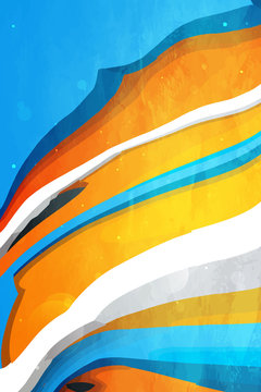 abstract vector graphic, bright background in graffiti