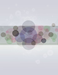 Abstract Circle Banner Background