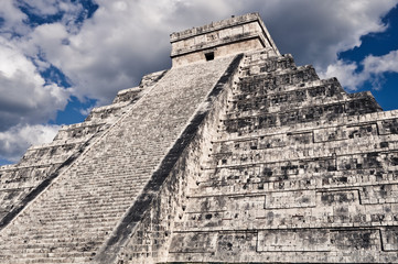 Chichen Itza Mayan Temple in Mexico