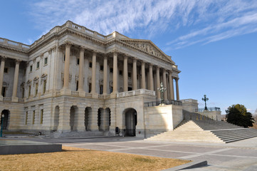Fototapeta na wymiar Capital Hill Building in Washington DC