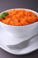 purée de carotte