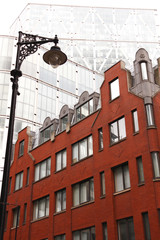 London, new and old architecture style
