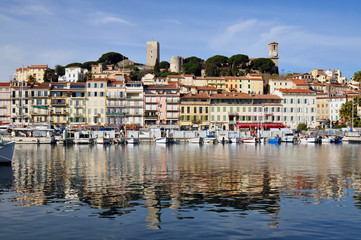 Fototapeta na wymiar Suquet Cannes - Riwiera Francuska - Francja