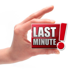 Last Minute! Button, Icon