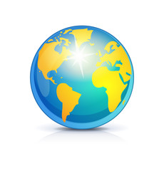 earth globe icon