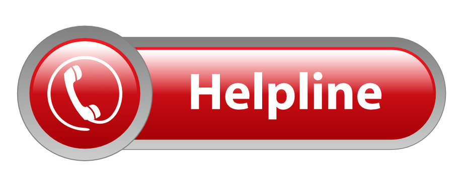 HELPLINE Web Button (hotline support customer service call us)