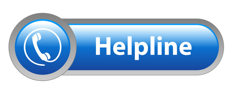 HELPLINE Web Button (customer service call us hotline support)