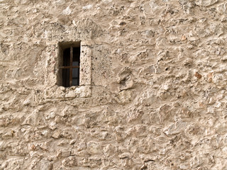 Stone wall and window