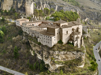 Obraz premium Late gothic early renaissance monastery