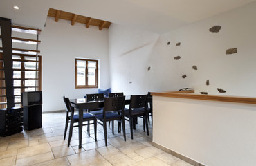 diningroom, chairs and table