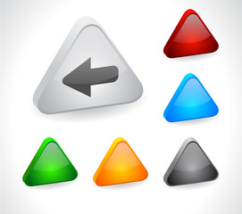 Color 3d buttons for web.