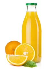 Crédence de cuisine en verre imprimé Jus du jus d& 39 orange
