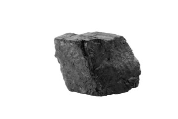 Black coal mineral from Donetsk region (Ukraine).