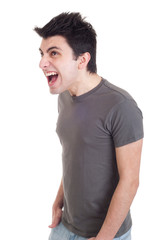 Obraz premium Angry man