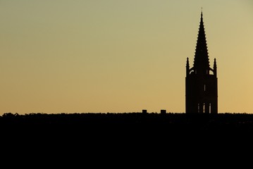 Naklejka premium Saint-Émilion, Eglise Monolithe