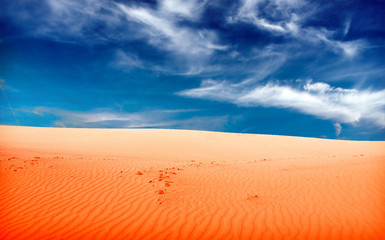 Sand Dunes Landscape